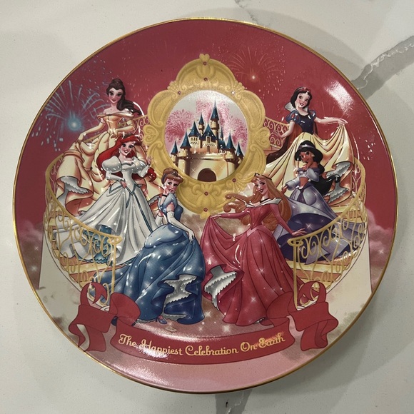 Disney Art Disney Princess Plate Poshmark